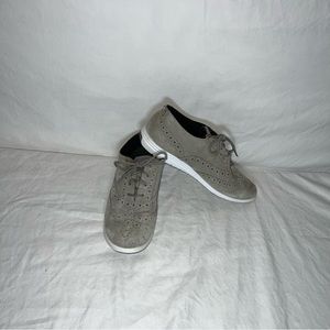 Women’s Cole Haan Signature Grand OS Suede Wingtip Oxford Shoes W05596 Size 8B